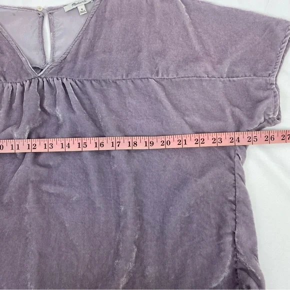 Madewell Velvet Rhyme Top - Picture 10 of 13